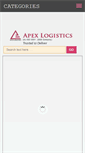 Mobile Screenshot of apexlogistics.co.in